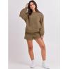 imageANRABESS Women 2 Piece Outfits Sweat Shorts Sets 2025 Oversized Casual Lounge Matching Set Sweatsuit Tracksuit Fall ClothesLight Brown
