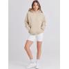 imageANRABESS Women Hoodies Oversized Fleece Long Sleeve Comfy Casual Basic Pullover Sweatshirts 2025 Fall Outfits Y2K ClothesApricot