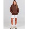 imageANRABESS Women Hoodies Oversized Fleece Long Sleeve Comfy Casual Basic Pullover Sweatshirts 2025 Fall Outfits Y2K ClothesBrown