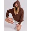 imageANRABESS Women Hoodies Oversized Fleece Long Sleeve Comfy Casual Basic Pullover Sweatshirts 2025 Fall Outfits Y2K ClothesBrown