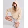 imageANRABESS Women Hoodies Oversized Fleece Long Sleeve Comfy Casual Basic Pullover Sweatshirts 2025 Fall Outfits Y2K ClothesDark Apricot