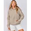 imageANRABESS Women Hoodies Oversized Fleece Long Sleeve Comfy Casual Basic Pullover Sweatshirts 2025 Fall Outfits Y2K ClothesDeep Khaki