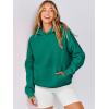 imageANRABESS Women Hoodies Oversized Fleece Long Sleeve Comfy Casual Basic Pullover Sweatshirts 2025 Fall Outfits Y2K ClothesGreen