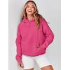 imageANRABESS Women Hoodies Oversized Fleece Long Sleeve Comfy Casual Basic Pullover Sweatshirts 2025 Fall Outfits Y2K ClothesHot Pink