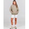 imageANRABESS Women Hoodies Oversized Fleece Long Sleeve Comfy Casual Basic Pullover Sweatshirts 2025 Fall Outfits Y2K ClothesKhaki