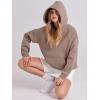 imageANRABESS Women Hoodies Oversized Fleece Long Sleeve Comfy Casual Basic Pullover Sweatshirts 2025 Fall Outfits Y2K ClothesLight Khaki