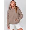 imageANRABESS Women Hoodies Oversized Fleece Long Sleeve Comfy Casual Basic Pullover Sweatshirts 2025 Fall Outfits Y2K ClothesLight Khaki