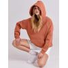 imageANRABESS Women Hoodies Oversized Fleece Long Sleeve Comfy Casual Basic Pullover Sweatshirts 2025 Fall Outfits Y2K ClothesRust