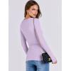 imageANRABESS Women Long Sleeve Shirts Rib Knit Slim Fit Tops Basic Tee 2025 Fall Outfits Casual TShirt Underscrubs Layer ClothesPurple