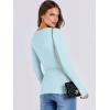 imageANRABESS Women Long Sleeve Shirts Rib Knit Slim Fit Tops Basic Tee 2025 Fall Outfits Casual TShirt Underscrubs Layer ClothesSky