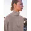 imageANRABESS Women Quarter Zip Oversized Casual Loose Rib Knit Cozy Pullover Sweaters Top 2025 Fall Fashion Outfits ClothesCamel