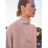 imageANRABESS Women Quarter Zip Oversized Casual Loose Rib Knit Cozy Pullover Sweaters Top 2025 Fall Fashion Outfits ClothesPink