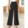 imageANRABESS Womens Linen Pants 2025 Summer Casual Loose Wide Leg Palazzo Pants High Waist Flowy Beach Trousers Work OutfitsBlack