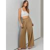 imageANRABESS Womens Linen Pants 2025 Summer Casual Loose Wide Leg Palazzo Pants High Waist Flowy Beach Trousers Work OutfitsBrown