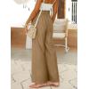 imageANRABESS Womens Linen Pants 2025 Summer Casual Loose Wide Leg Palazzo Pants High Waist Flowy Beach Trousers Work OutfitsBrown