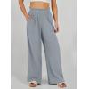 imageANRABESS Womens Linen Pants 2025 Summer Casual Loose Wide Leg Palazzo Pants High Waist Flowy Beach Trousers Work OutfitsGray