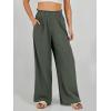 imageANRABESS Womens Linen Pants 2025 Summer Casual Loose Wide Leg Palazzo Pants High Waist Flowy Beach Trousers Work OutfitsGrey Green