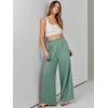 imageANRABESS Womens Linen Pants 2025 Summer Casual Loose Wide Leg Palazzo Pants High Waist Flowy Beach Trousers Work OutfitsMint Green