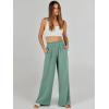 imageANRABESS Womens Linen Pants 2025 Summer Casual Loose Wide Leg Palazzo Pants High Waist Flowy Beach Trousers Work OutfitsMint Green