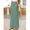 imageANRABESS Womens Linen Pants 2025 Summer Casual Loose Wide Leg Palazzo Pants High Waist Flowy Beach Trousers Work OutfitsMint Green