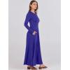 imageANRABESS Womens Long Sleeve Maxi Dress 2025 Fall Casual Button Fit ampamp Flare ALine Swing Flowy Long Dresses Trendy OutfitsRoyal Blue