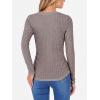 imageANRABESS Womens Long Sleeve Shirts V Neck Ribbed Knit Slim Fit Lightweight Sweater 2025 Fall Dressy Casual Travel Work TopsCool Ash Brown