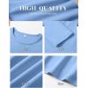 imageANRABESS Womens Long Sleeve Thermal Shirts Slim Fit Basic Tee Tops Warm Fleece Undershirts 2025 Fall Winter Layer OutfitsSky Blue