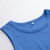 imageANRABESS Womens Sleeveless High Neck Tank Tops Fashion Summer Casual Basic Slim Fit Ribbed Racerback Top Shirt ClothesRoyal Blue