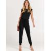 imageANRABESS Womens Summer Sleeveless Jumpsuits Casual Dressy Stretchy Crewneck Rompers One Piece Outfits Fall Fashion 2025Black