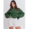 imageANRABESS Womens Sweatshirts Crewneck Fleece Oversized Pullover Sweaters Fall Winter Cute Tops Teen Girls Preppy Clothes 2025Dark Green