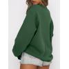 imageANRABESS Womens Sweatshirts Crewneck Fleece Oversized Pullover Sweaters Fall Winter Cute Tops Teen Girls Preppy Clothes 2025Dark Green