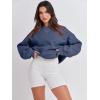 imageANRABESS Womens Sweatshirts Crewneck Fleece Oversized Pullover Sweaters Fall Winter Cute Tops Teen Girls Preppy Clothes 2025Dusty Blue