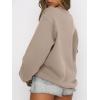 imageANRABESS Womens Sweatshirts Crewneck Fleece Oversized Pullover Sweaters Fall Winter Cute Tops Teen Girls Preppy Clothes 2025Khaki Brown