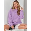 imageANRABESS Womens Sweatshirts Crewneck Fleece Oversized Pullover Sweaters Fall Winter Cute Tops Teen Girls Preppy Clothes 2025Light Purple