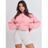 imageANRABESS Womens Sweatshirts Crewneck Fleece Oversized Pullover Sweaters Fall Winter Cute Tops Teen Girls Preppy Clothes 2025Pink