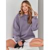 imageANRABESS Womens Sweatshirts Crewneck Fleece Oversized Pullover Sweaters Fall Winter Cute Tops Teen Girls Preppy Clothes 2025Purple