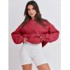 imageANRABESS Womens Sweatshirts Crewneck Fleece Oversized Pullover Sweaters Fall Winter Cute Tops Teen Girls Preppy Clothes 2025Red