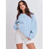 imageANRABESS Womens Sweatshirts Crewneck Fleece Oversized Pullover Sweaters Fall Winter Cute Tops Teen Girls Preppy Clothes 2025Sky Blue