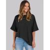 imageANRABESS Womens Tops Oversized T Shirts Short Sleeve Crewneck Summer Casual Loose Basic Tee Shirt 2025 Trendy Fashion ClothesBlack