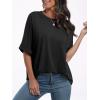 imageANRABESS Womens Tops Oversized T Shirts Short Sleeve Crewneck Summer Casual Loose Basic Tee Shirt 2025 Trendy Fashion ClothesBlack