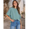 imageANRABESS Womens Tops Oversized T Shirts Short Sleeve Crewneck Summer Casual Loose Basic Tee Shirt 2025 Trendy Fashion ClothesCadet Blue