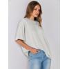 imageANRABESS Womens Tops Oversized T Shirts Short Sleeve Crewneck Summer Casual Loose Basic Tee Shirt 2025 Trendy Fashion ClothesLight Gray