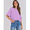 imageANRABESS Womens Tops Oversized T Shirts Short Sleeve Crewneck Summer Casual Loose Basic Tee Shirt 2025 Trendy Fashion ClothesLilac