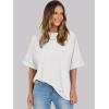 imageANRABESS Womens Tops Oversized T Shirts Short Sleeve Crewneck Summer Casual Loose Basic Tee Shirt 2025 Trendy Fashion ClothesWhite
