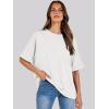 imageANRABESS Womens Tops Oversized T Shirts Short Sleeve Crewneck Summer Casual Loose Basic Tee Shirt 2025 Trendy Fashion ClothesWhite