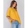 imageANRABESS Womens Tops Oversized T Shirts Short Sleeve Crewneck Summer Casual Loose Basic Tee Shirt 2025 Trendy Fashion ClothesYellow