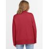 imageANRABESS Womens Turtleneck Sweaters Oversized Chunky Long Sleeve Knit High Low Hem Pullover Top 2025 Fall Winter FashionRed