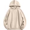 imageANRABESS Women Hoodies Oversized Fleece Long Sleeve Comfy Casual Basic Pullover Sweatshirts 2025 Fall Outfits Y2K ClothesApricot