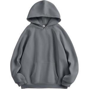 imageANRABESS Women Hoodies Oversized Fleece Long Sleeve Comfy Casual Basic Pullover Sweatshirts 2025 Fall Outfits Y2K ClothesGrey