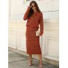imageANRABESS 2 Piece Skirts Sets For Women Fall Fashion 2025 Striped Sweater Midi Dress Knit Lounge Travel Outfits Winter ClothesRust Red Black